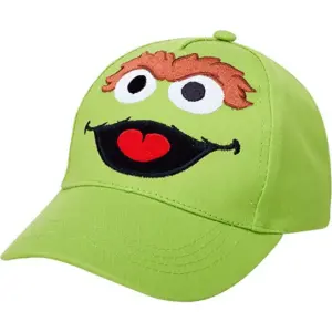 Sesame Street Toddler Boys & Girls Baseball Cap – Elmo | Cookie Monster | Big Bird | Oscar The Grouch | Age 2-4