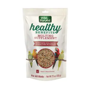 Wild Harvest Molting Supplement for All Birds | 7.5 Ounce. | Single