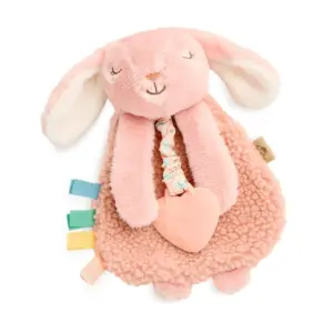 Itzy Ritzy Itzy Lovey Pink Bunny Plush
