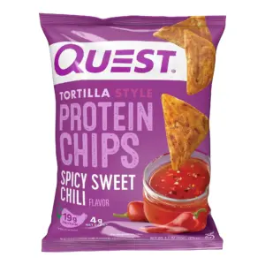 Quest Nutrition Tortilla Chip Spicy Sweet Chili | 1.1 Ounce (Pack Of 12) Packaging May Vary