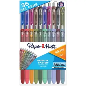 Paper Mate InkJoy Gel Pens | Medium Point (0.7 Millimeters) | Assorted | 36 Count
