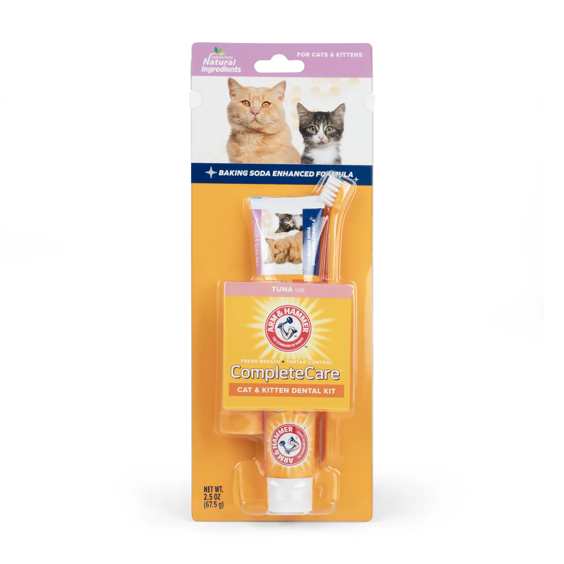 Arm and Hammer Complete Care Cat and Kitten Toothbrush Kit