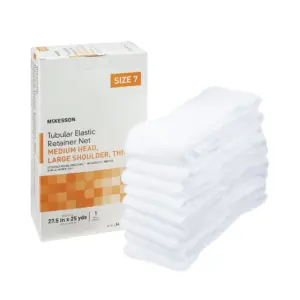 McKesson Tubular Elastic Retainer Net | 27.5 Inch x 25 yd | Size 7 | 1 Count | 1 Pack