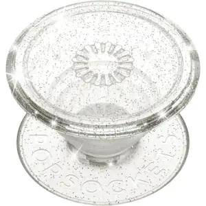 PopSockets Grip with Swappable Top for Cell Phones | PopGrip Sparkle Clear