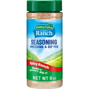 Hidden Valley Gluten Free Spicy Original Ranch Salad Dressing & Seasoning Mix | 8 Ounce | 1 | 8 Ounce