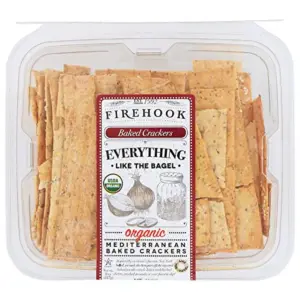 FIREHOOK BAKED CRACKERS Organic Everything Crackers | 8 Ounce