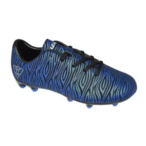 Vizari Kids Teramo Firm Ground Soccer Cleats for Boys & Girls for Firm & Hard Surfaces | Blue / Black | Toddler | Blue Black | 8.5