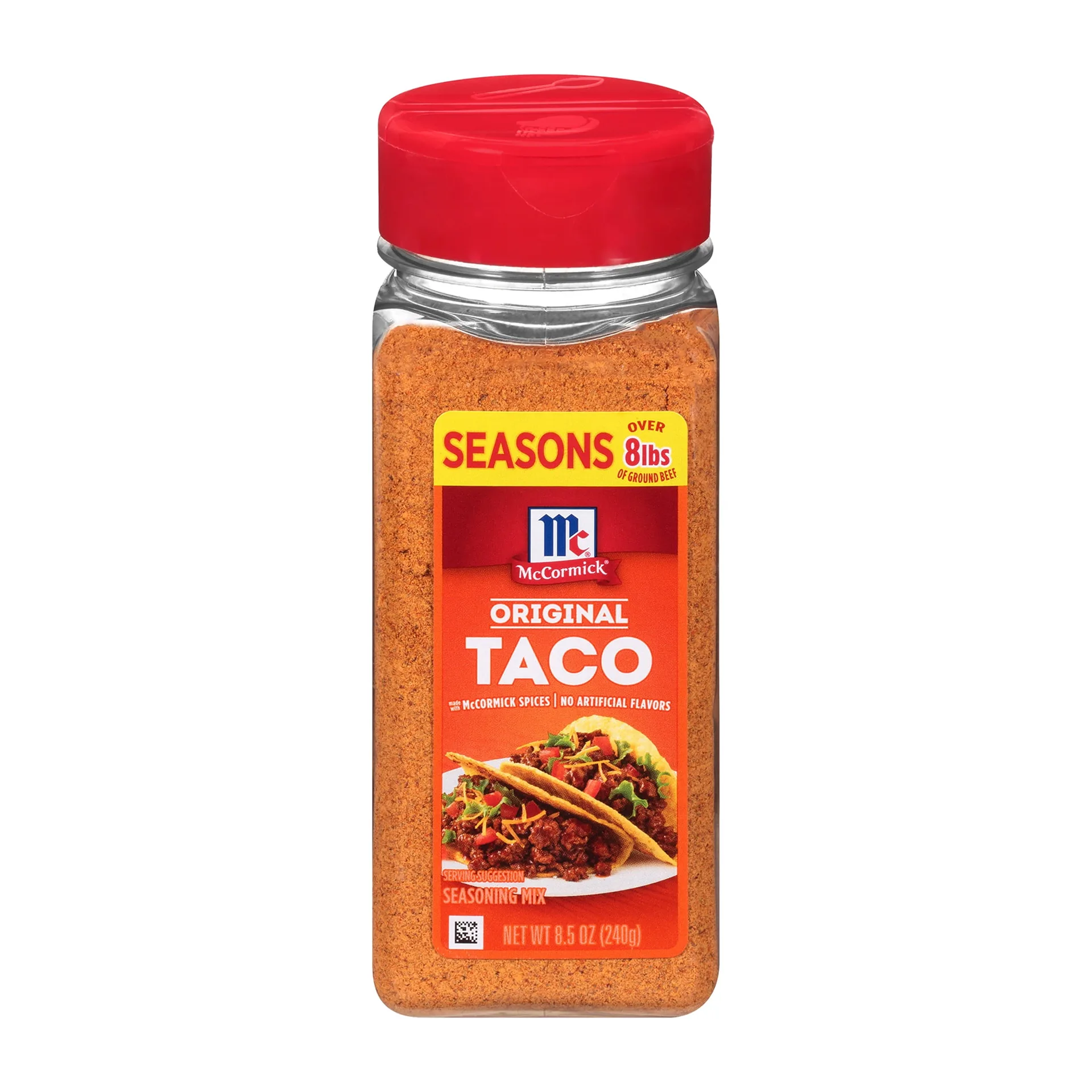 McCormick Original Taco Seasoning Mix | 8.5 Ounce Bottle | 6 | 1
