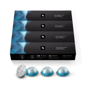 Nespresso Capsules Vertuo | Ice Leggero | 40-Count Double Espresso Coffee Pods | Brews 2.7 fl. Ounce