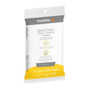 Medela Quick Clean 30-Count Breast Pump & Accessory Wipes