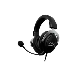HyperX CloudX | Official Xbox Licensed Gaming Headset | Compatible with Xbox One & Series X | S | Memory Foam Ear Cushions | Detachable Noise-Cancelling Mic | Inch-line Audio Controls,Black/ Silver