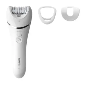 Philips Epilator Series 8000 with 3 Accessories (Premium Edition)