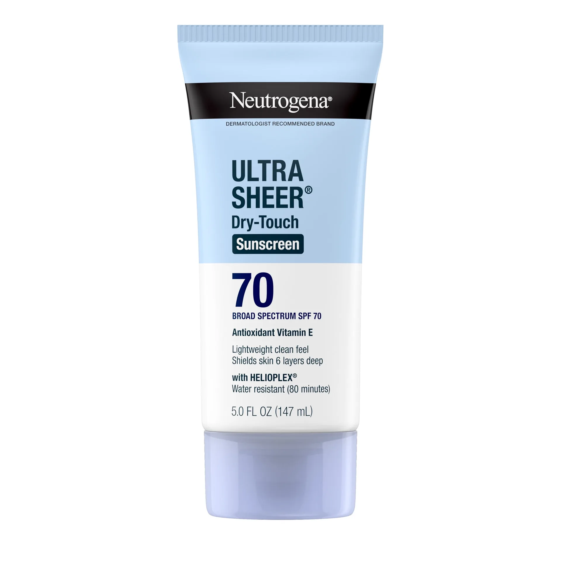 Neutrogena Ultra Sheer Dry-Touch SPF 70 Sunscreen Lotion | 5 fl. Ounce | 1