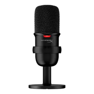 HyperX SoloCast USB Condenser Gaming Microphone | for PC | PS4 | & Mac | Tap-to-mute Sensor | Cardioid Polar Pattern | Streaming | Podcasts | Twitch | YouTube | Discord