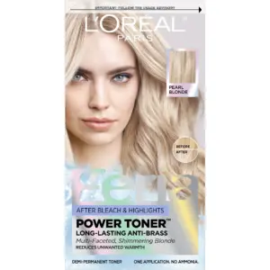 L'Oreal Paris Feria Permanent Hair Color | 9V Pearl Blonde | 1 fl Ounce