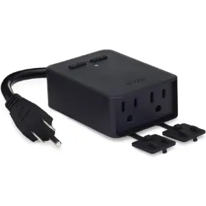 Wyze Smart Home Smart Indoor/Outdoor Plug | Wifi Enabled | Black