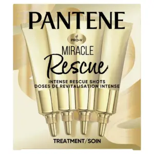 Pantene Intense Rescue Shots | Targets Extreme Damage | Nourishes and Helps Prevent Split Ends | Protects Hair Bonds | 2.0 Ounce