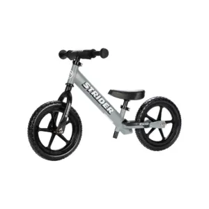 Strider | 12 Sport Balance Bike | Ages 1 to 4 Years | Matte Gray