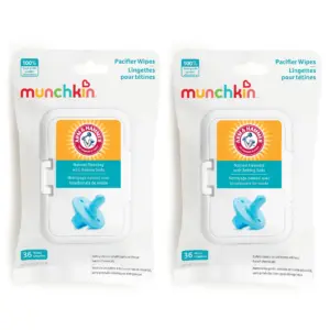 Munchkin Arm and Hammer Pacifier Wipes | 72 Count | 2 Pack