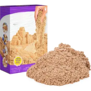 Natural Brown Play Sand | Mega Box for Arts & Crafts | Sandbox (Packaging May Vary) | Moldable Sensory Toys for Ages 3 & up