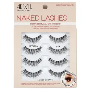 Ardell Strip Lashes Naked Lashes #424 | 4 Pairs x 1-Pack