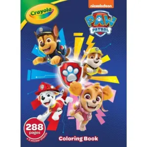 Crayola: Paw Patrol Coloring Book | Book 1 (Printed Book)