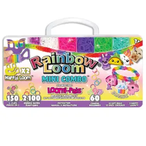 Rainbow Loom- Loomi Pals | Mini Combo Craft Set | Children ages 7+ Years