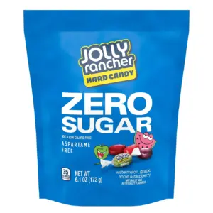Jolly Rancher Zero Sugar Assorted Fruit Flavored Hard Candy | Bag 6.1 Ounce | Single | Assorted Fruit Flavored