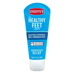 O'Keeffe's Healthy Feet Moisturizing Foot Cream for Dry & Cracked Skin | 3 Ounce | 85 Gram Tube