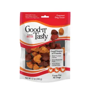 Good 'n' Tasty Kabob Bites | Treats for Dogs | 12 Ounce
