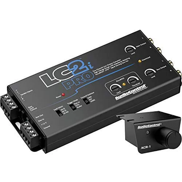 AudioControl Line Output Converter AccuBass Vehicle Audio Amplifier | 1.30lb