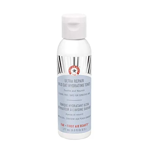 First Aid Beauty Ultra Repair Wild Oat Hydrating Toner | Alcohol-Free Calming Toner