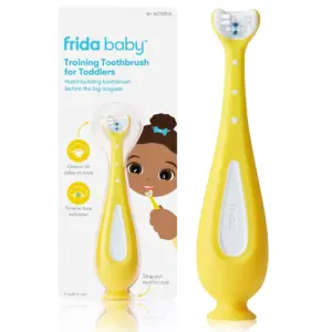 Fridababy SmileFrida Toddler Toothbrush Inch Yellow