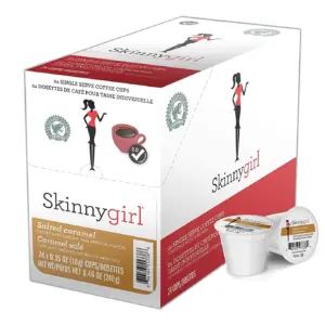 Skinnygirl Coffee Pods | Americano | Espresso Roast Coffee Inch Single Serve Pods for Keurig K Cups Brewers | 24 Count Per Box | 2 Boxes