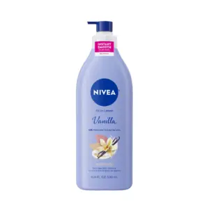 NIVEA Oil Infused Vanilla & Almond Oil Body Lotion for Women | Fast-Absorbing | 16.9 fl Ounce | 1