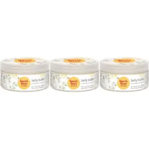 Burt's Bees Mama Belly Butter with Shea Butter & Vitamin E | 99.0% Natural Origin | Pack of 3