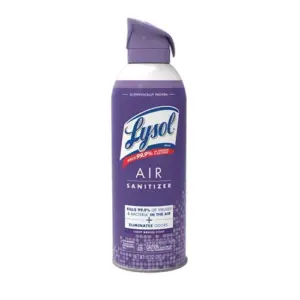 Lysol Air Sanitizer Spray | For Air Sanitization & Odor Elimination | Light Breeze Scent | 10 Fl. Ounce