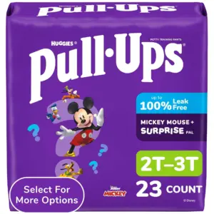 Pull-Ups Boys' Potty Training Pants | 2T-3T (16-34 lbs) | 23 Count (Select for More)