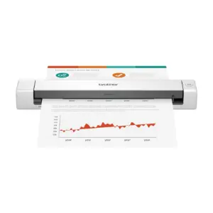 Brother Portable DS-635 Monochrome/Color Compact Mobile Document Scanner (Premium Edition)