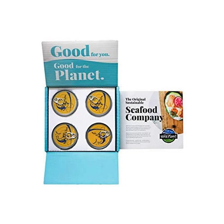 Wild Planet No Salt Added Albacore Wild Tuna | 5 Ounce | 4 Count