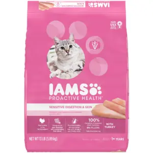 Iams Proactive Health Turkey Dry Cat Food | 13 Lb Bag | 13 lbs