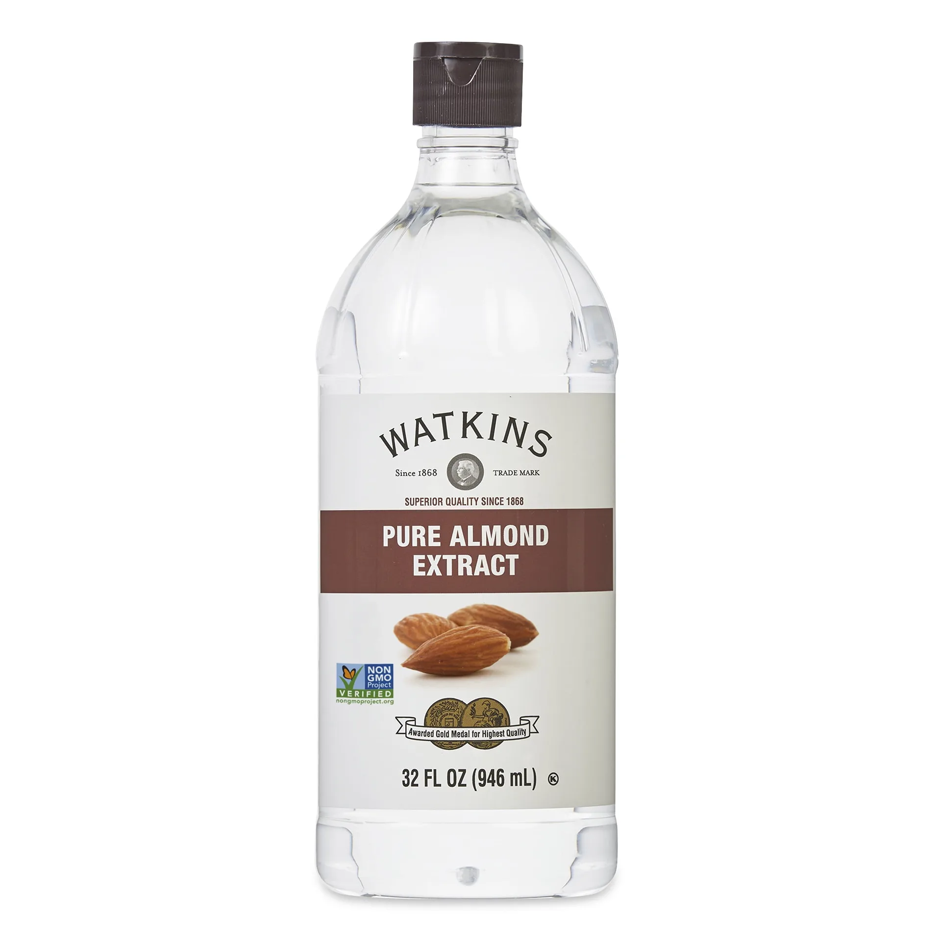 Watkins Pure Almond Extract | 32 fl Ounce (Plastic Container)