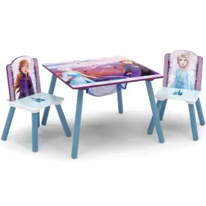Disney Frozen II Table & Chair Set with Storage by Delta Children