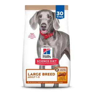 Hill's Science Diet No Corn | Wheat | Soy Chicken and Brown Rice Dry Dog Food | 30lb Bag