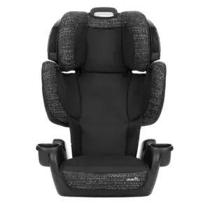 Evenflo GoTime LX Booster Car Seat (Chardon Black) (Premium Edition)