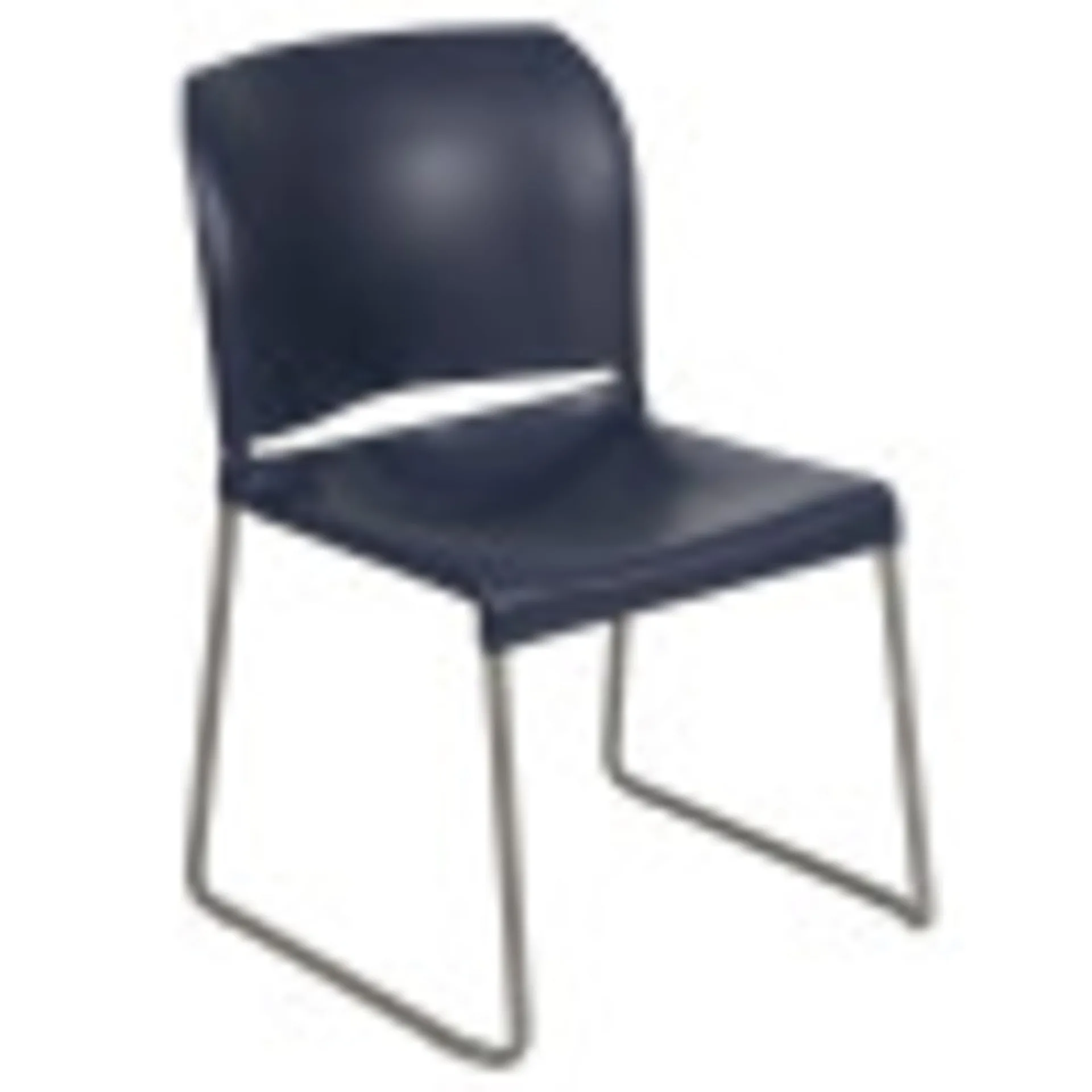 Flash Furniture Hercules Series Adult Full Back Contoured Stacking Waiting Room Chair | Navy
