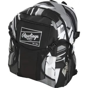 Rawlings Remix Youth Tball & Baseball Backpack Bags Black