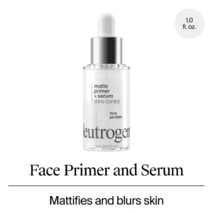 Neutrogena Shine Control Matte Booster Face Primer and Serum | 1.0 fl. Ounce