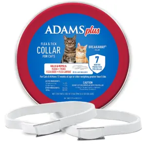 ADAMS Plus Collar for Cats | 1 pack | Small | Regular