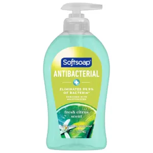 Softsoap Antibacterial Liquid Hand Soap | Fresh Citrus | 11.25 Fluid Ounce Bottle | Single